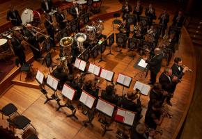 La majorité des musiciens du Brass Band Arquebuse étudient à la Haute Ecole de Musique de Genève. JP CHEVAILLER