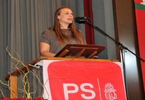 Carole-Anne Kast, conseillère administrative socialiste à Onex. DEMIR SÖNMEZ 