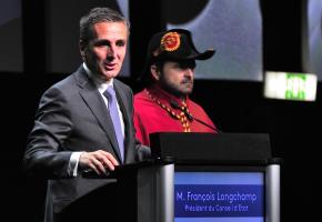 François Longchamp. Président du Conseil d’Etat. Crédit photo : Stéphane Chollet