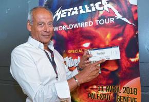 Michael Drieberg, directeur de Live Music Production, prend des mesures drastiques contre le marché noir. JOSEPH CARLUCCI Michael Drieberg (ci-contre), fera figurer nom et prénom de l’acheteur sur les billets du concert de Metallica. DR 