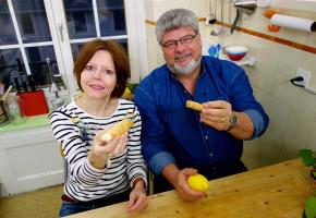 Côtes de porc au citron confit