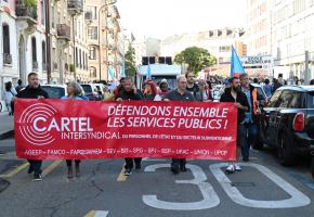 Mobilisés après l'annonce du projet de budget 2023, les syndicats avaient trouvé un accord avec le Conseil d'Etat. Il capote à la dernière minute. S. CHOLLET 