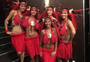 Les cinq danseuses de la troupe genevoise Mahora. DR