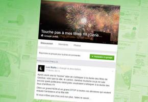 «Touche pas à mes Fêtes», un groupe constitué le 17 février. DR 