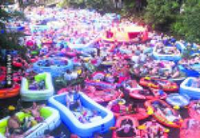 Voilà à quoi pourrait ressembler le Rhône ce samedi... 