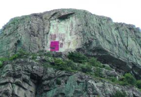 Le Salève peinturluré