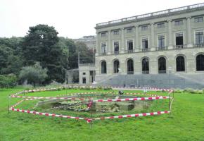 La mare du parc des Bastions posait trop de problèmes sécuriataires à la ville. 