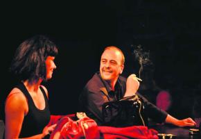 Viviane Bonelli et Christian Savary, un duo particulièrement complice. 