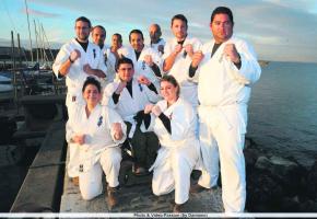 Douze karatékas s'entraînent depuis cet été pour sauver le monde le 21.12.12! 