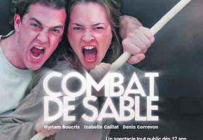 Combat de sable - La Traverse propose jusqu'au 6 octobre 2012 