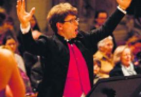 Claude-Xavier Hollenstein, directeur musical de la Cappella Genevensis. 