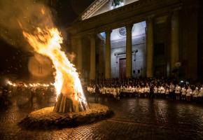 Le Grand cortège parti du parc des Bastions s’achèvera dans  la cour Saint-Pierre. C. FAVERO