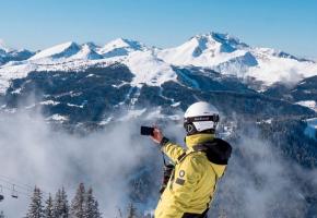 Le domaine skiable offre des panoramas époustouflants. DOMAINE SKIABLE DE MORZINE 