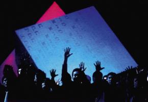 Une mise en scène insolite du célèbre opéra de Verdi. DR 