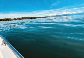 A la fin du Moyen-Age, le Léman était tellement nauséabond qu’on construisait les maisons  de façon à lui tourner le dos. DR