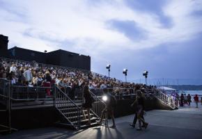 De belles soirées attendent les cinéphiles au bord du lac. DR