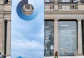 Le «Cyanometer» devant le Musée d’histoire des sciences. PHILIPPE WAGNEUR MUSEUM GENèVE