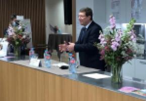 Le conseiller d’Etat Mauro Poggia a inauguré la nouvelle structure, lundi 1er novembre . DR