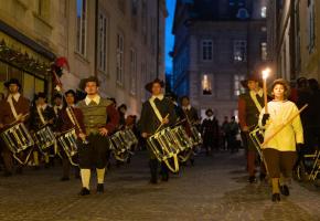 Fifres et tambours résonneront sur les pavés le dimanche 12 décembre. COMPGANIE 1602