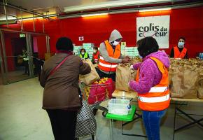 Les bénéficiaires des Colis du cœur sont encore nombreux. S. CHOLLET