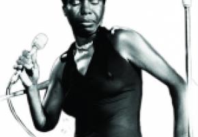 Nina Simone au Montreux Jazz Festival. DANY GIGNOUX