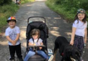 La chienne rottweiler, Nala, était un véritable pilier de la famille, selon ses maîtres. DR