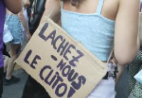 A Genève, la Via Feminista symbolisera les combats  du Collectif de la Grève féministe. MP