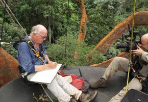 Le tournage du film de Luc Maresco «Poumont vert et tapis rouge», qui sera projeté en ouverture du festival aux Cinémas du Grütli. DESTINY-FILMS