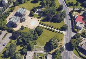 Le mémorial devrait être érigé sur une parcelle jouxtant le musée  de l’Ariana et appartenant à l’Etat.  GOOGLE STREET VIEW