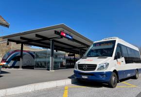 Depuis un an, deux véhicules des TPG peuvent être commandés depuis l’application TPGFlex.DR