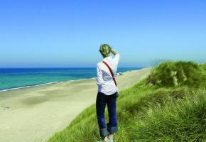 Le charme des plages danoises, pas si froides en été. DR