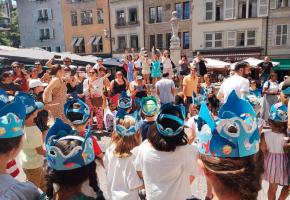 En 2022, le thème du cortège était la mer. MP