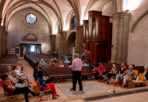 Une conférence intitulée «Un rire spirituel?» au temple de la Madeleine. STéPHANE CHOLLET