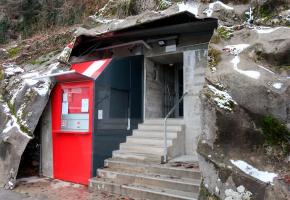 Une chambre d’officier finement reconstituée.