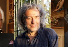 Me Marc Bonnant, le comédien Alain Carré et l’écrivain philosophe Bernard-Henri Lévy. DR 