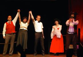 Les comédiens doivent rivaliser d’audace et d’esprit pour conquérir le public. DR DR