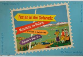 Jeu de société «Vacances en Suisse», vers 1960. CRIÉE, FONDS WIBLé, PHOTO FLORA BEVILACQUA 