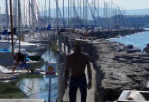 Des habitués se plaignent de devoir montrer patte blanche pour accéder à la jetée. GIM 