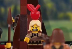 Guillaume Tell et sa fameuse pomme. DR DR