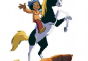 Yakari, le petit sioux qui parle aux animaux. DR 