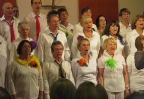 Tout le monde peut pousser la chansonnette. DR 