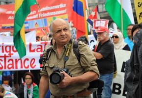 Demir Sönmez et son appareil photo sont inséparables. DR 