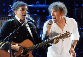 Les inséparables Laurent Voulzy et Alain Souchon seront sur la scène du Paleo. DR 