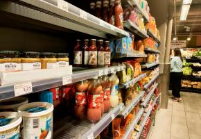 A la Migros de Cornavin lundi 13 juin, on ne trouvait plus que de la moutarde à l’ancienne. DR