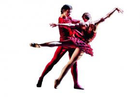 Les danseurs de l’Opéra de Paris sur la scène du BFM. DR 