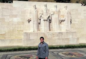 Le sprinter Pascal Mancini s’est expliqué à Genève. DR 