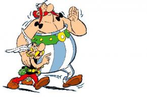  Astérix et Obélix, les vedettes de la 3e édition de Ciné Gitana. DR