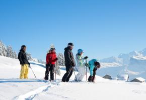Un domaine skiable au cœur d’une nature préservée et valorisée. D. BOUCHET/OT LES GETS 