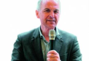 Rémy Pagani monte aux barricades. STéPHANE CHOLLET 