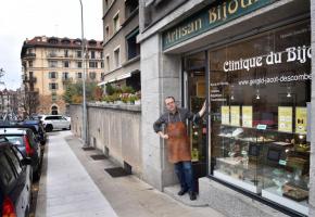 Des commerçants des Eaux-Vives tonnent contre des travaux prévus en décembre. PASCAL BITZ 